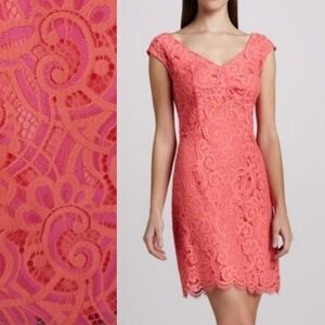 Lilly Pulitzer Mini Dress Sleeveless Rosaline Ginger About Face Two Tone Lace